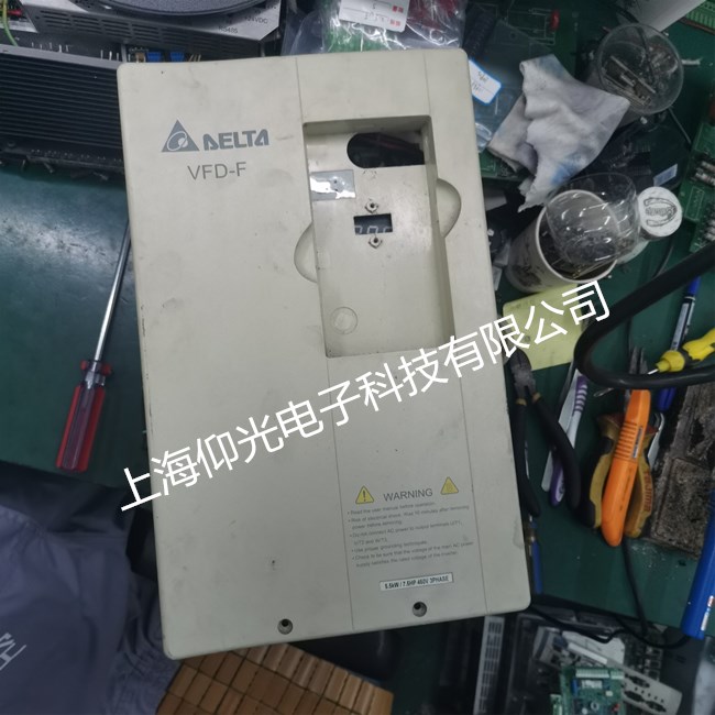上海臺(tái)達(dá)VFD-A變頻器開機(jī)就顯示stop維修電話