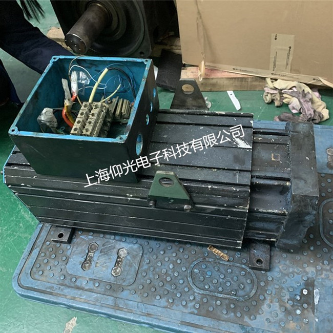 華中數(shù)控登奇主軸伺服電機維修GM7130-4SB61-FE軸承卡死不轉修理  