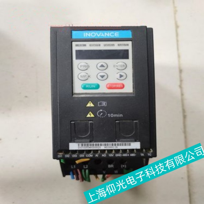 蘇州Inovance匯川IS300T010-C變頻器電機(jī)故障報警維修