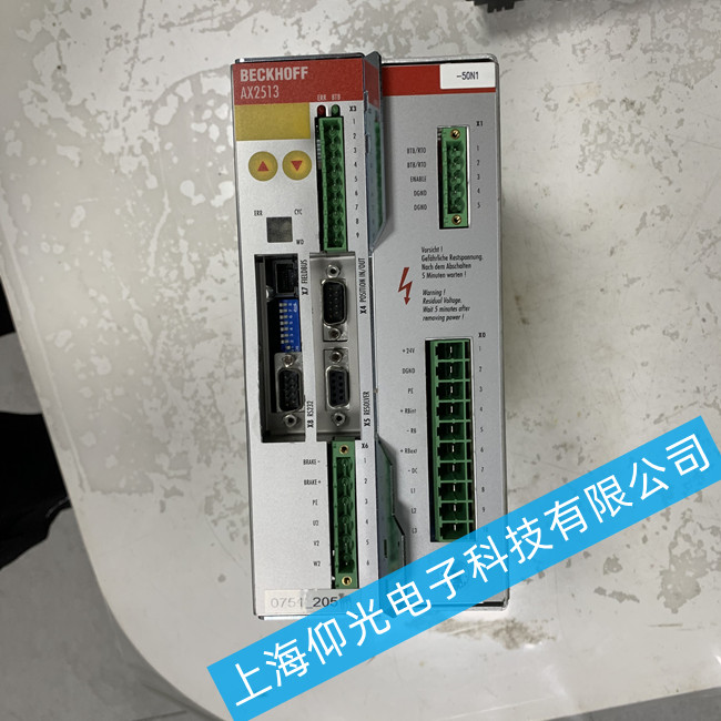 BECKHOFF倍福伺服驅(qū)動器維修AX2003故障D180報警維修