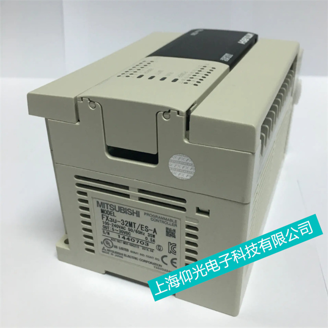 三菱PLC可編程控制器FX3U-32MT /ES出現POWER指示燈與EPROR指示燈立等可取