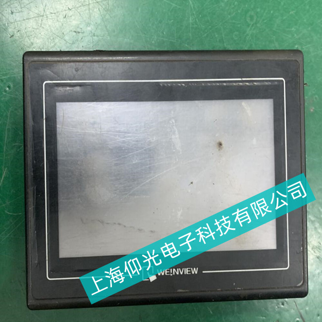 臺(tái)州市紡織廠威綸通觸摸屏MT8103IE上電燒保險(xiǎn)維修立等可取