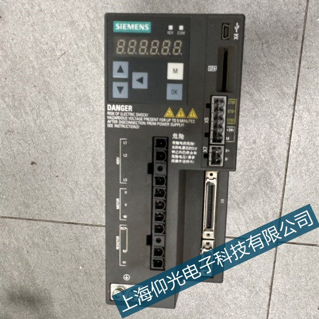 Siemens西門子伺服維修放大器F01054CU超出極限報警維修推薦