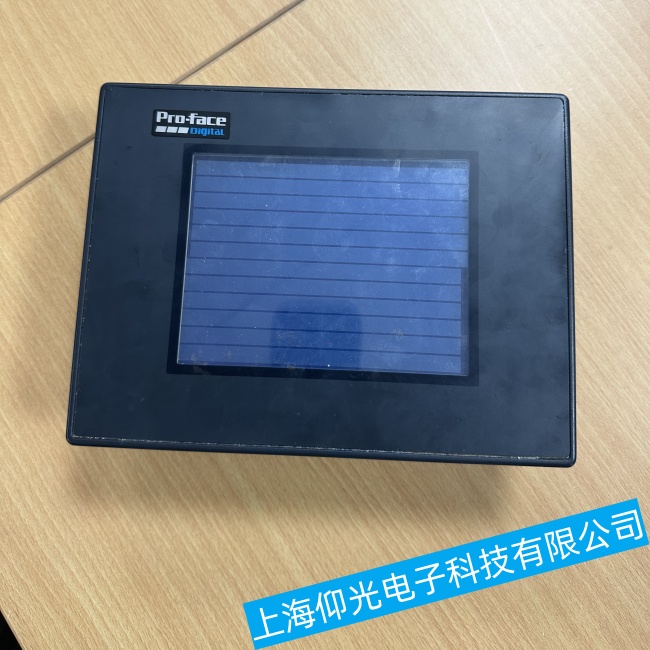 福建普洛菲斯觸摸屏GP2501-SC41-24V通電一會兒變藍屏故障維修廠家