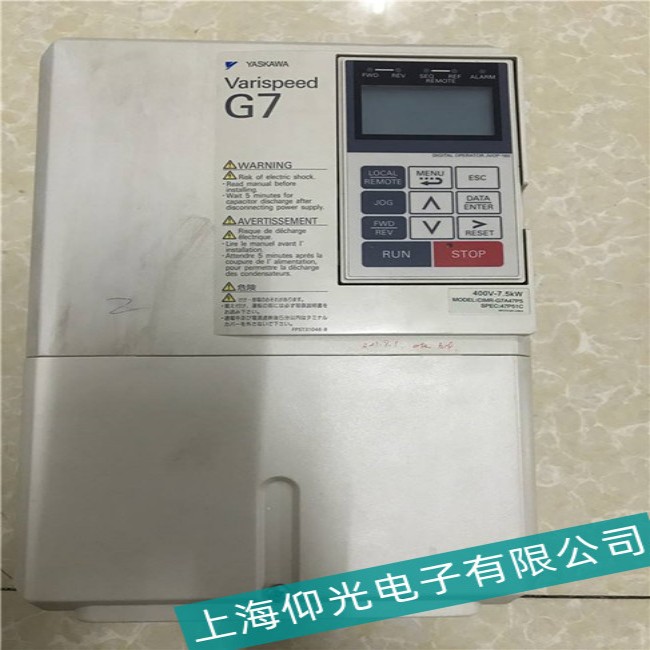 安川變頻器主回路過電壓故障維修方案